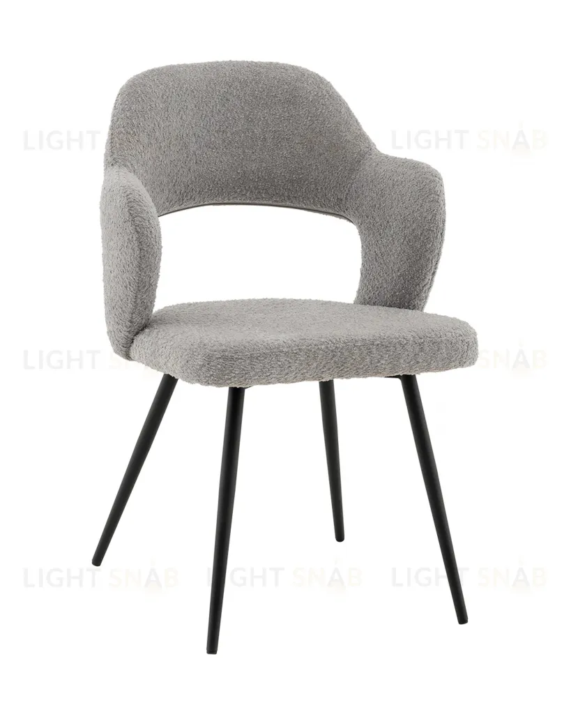 Стул Роккиана букле светло-серый УТ000041358
