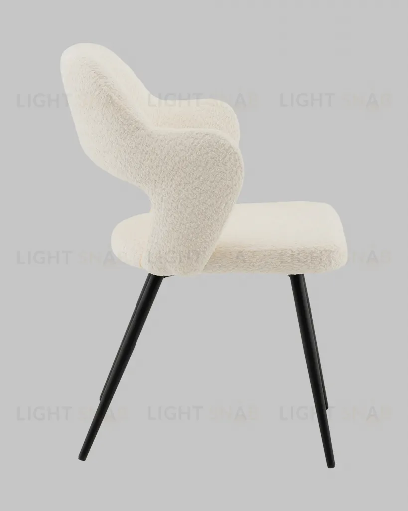 Стул Роккиана букле молочный УТ000041357