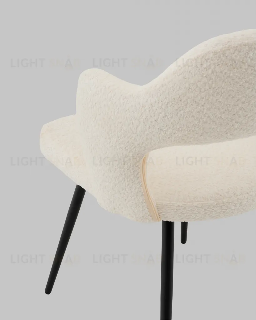 Стул Роккиана букле молочный УТ000041357