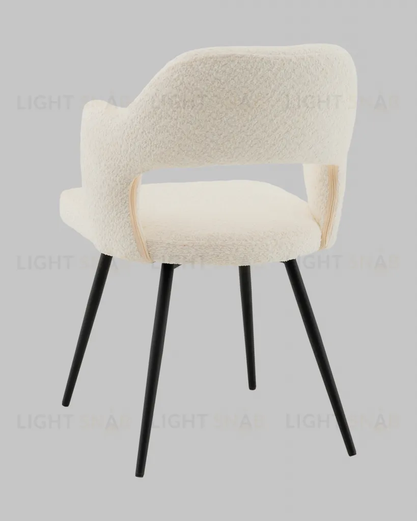Стул Роккиана букле молочный УТ000041357