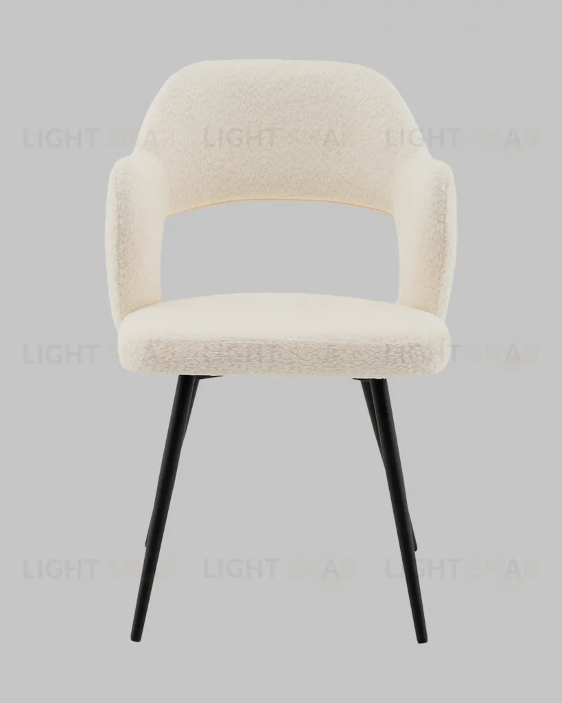Стул Роккиана букле молочный УТ000041357