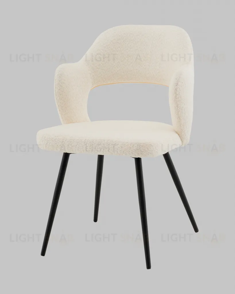 Стул Роккиана букле молочный УТ000041357