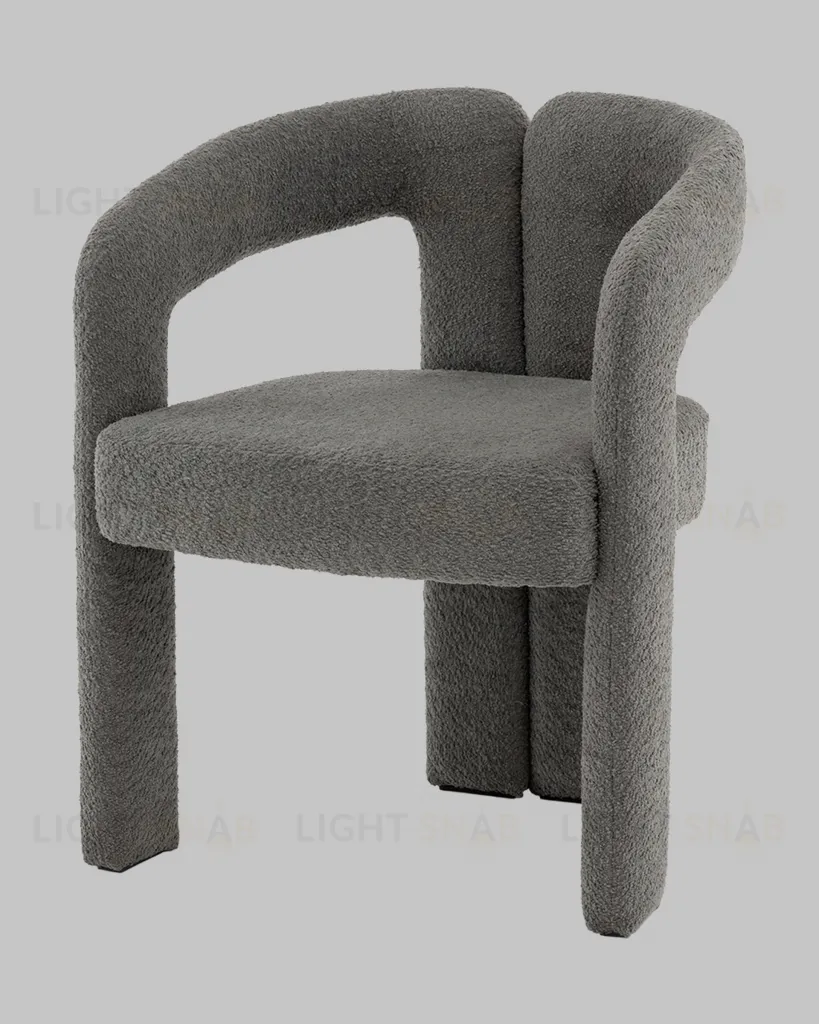 Стул Болинджер букле темно-серый УТ000041355