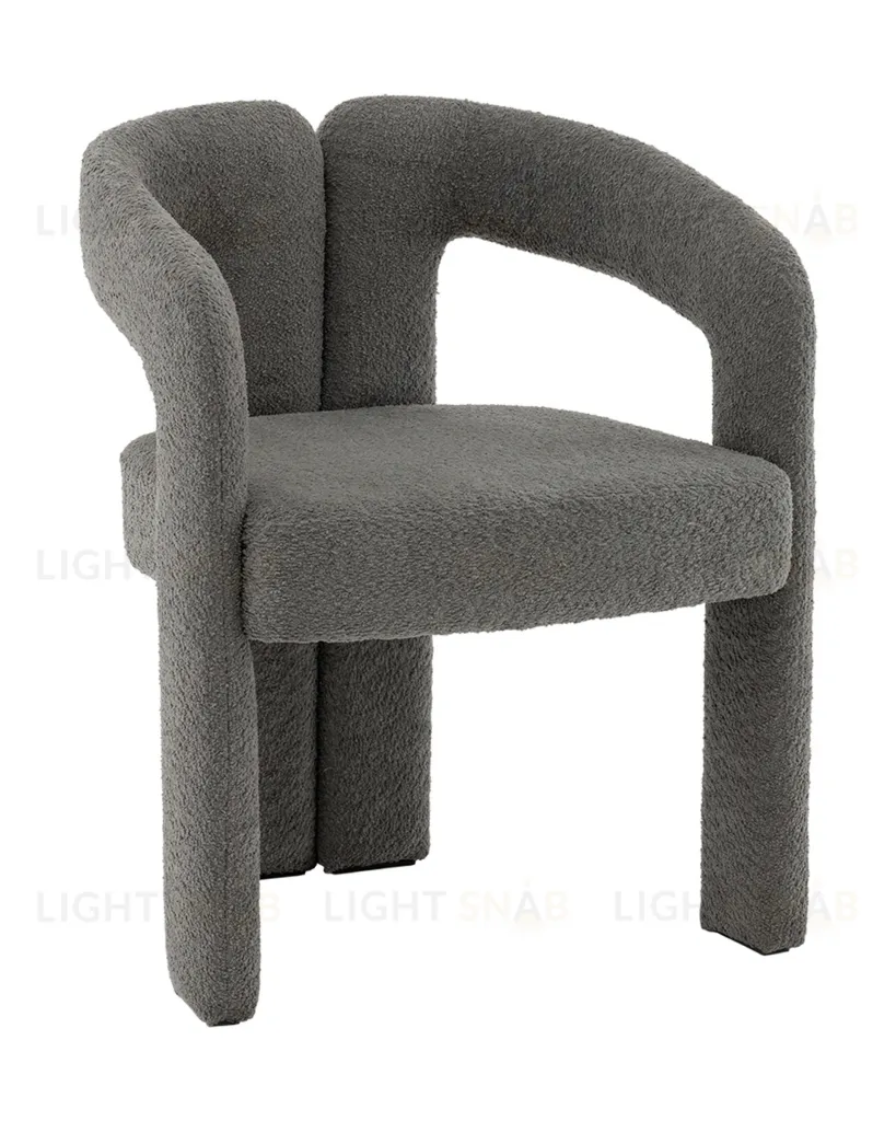 Стул Болинджер букле темно-серый УТ000041355