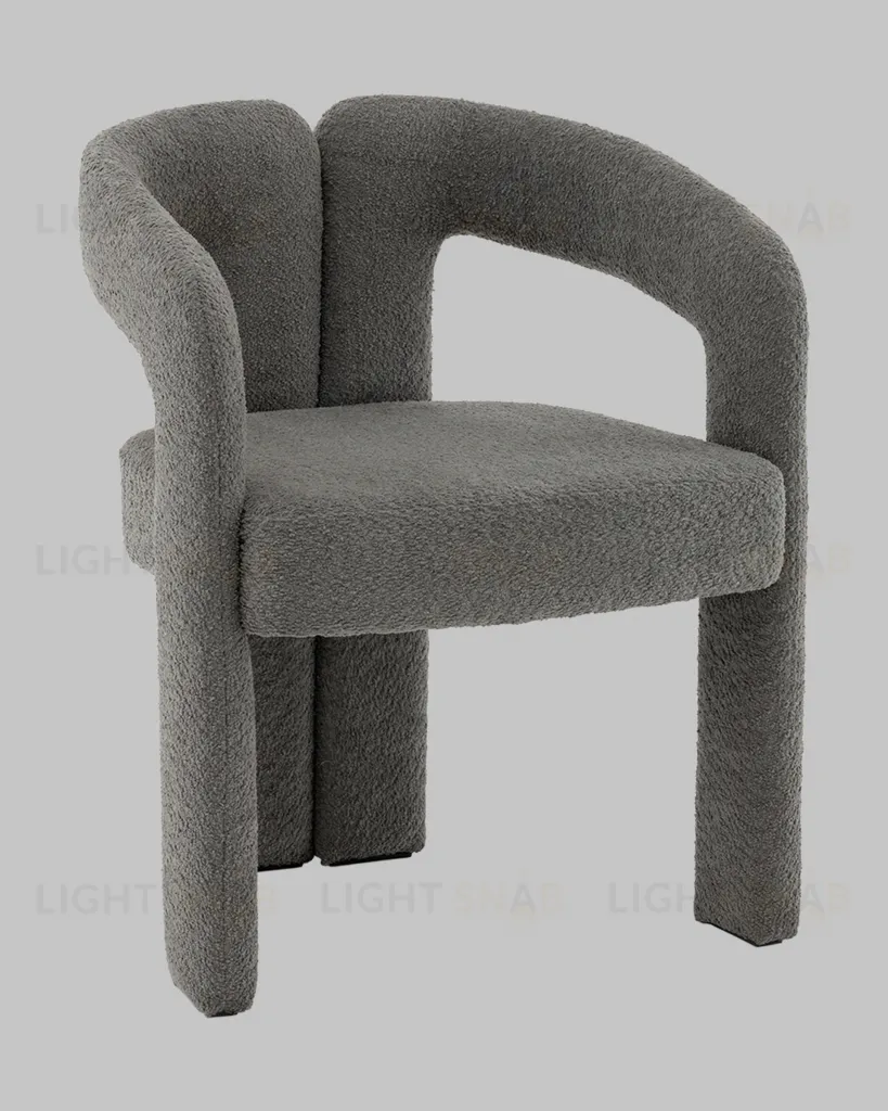 Стул Болинджер букле темно-серый УТ000041355