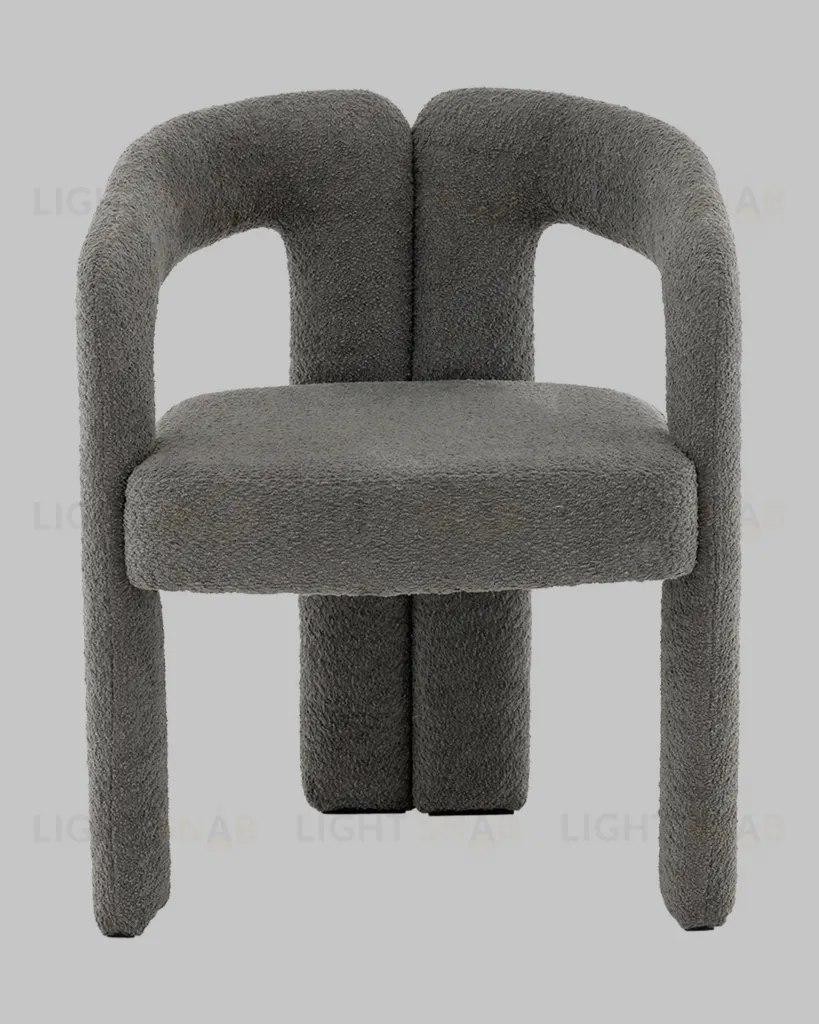 Стул Болинджер букле темно-серый УТ000041355