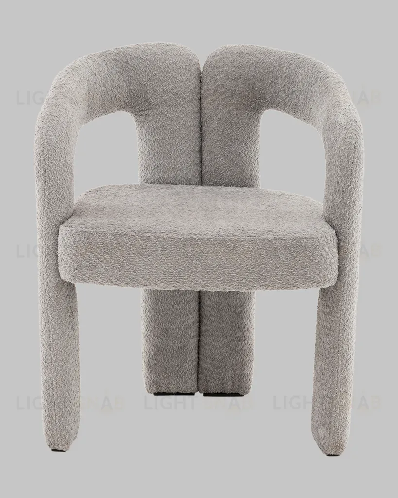Стул Болинджер букле светло-серый УТ000041354