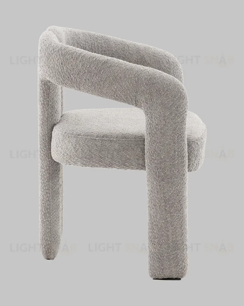 Стул Болинджер букле светло-серый УТ000041354