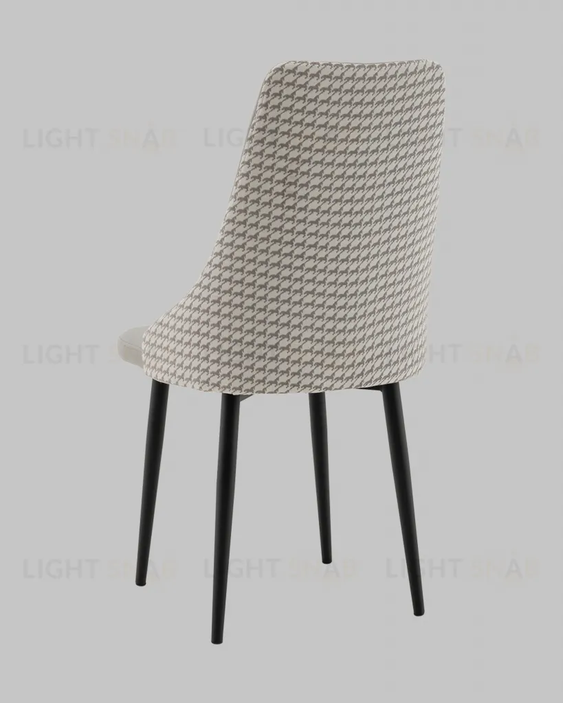 Стул Касаденика велюр серый, спинка гобелен лошадки УТ000041352