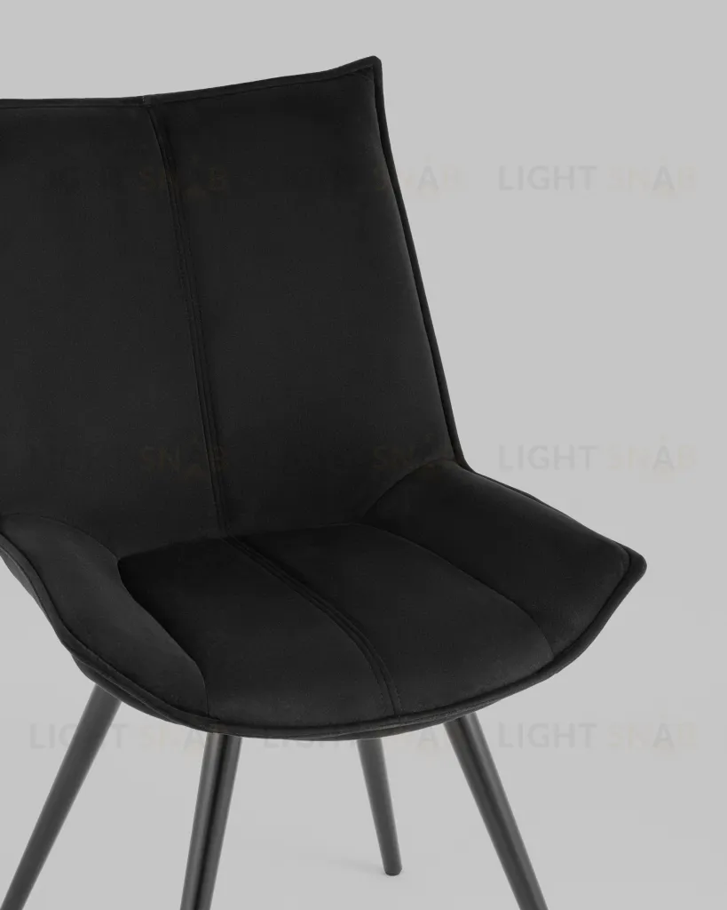 Стул вращающийся Робб велюр черный УТ000039572
