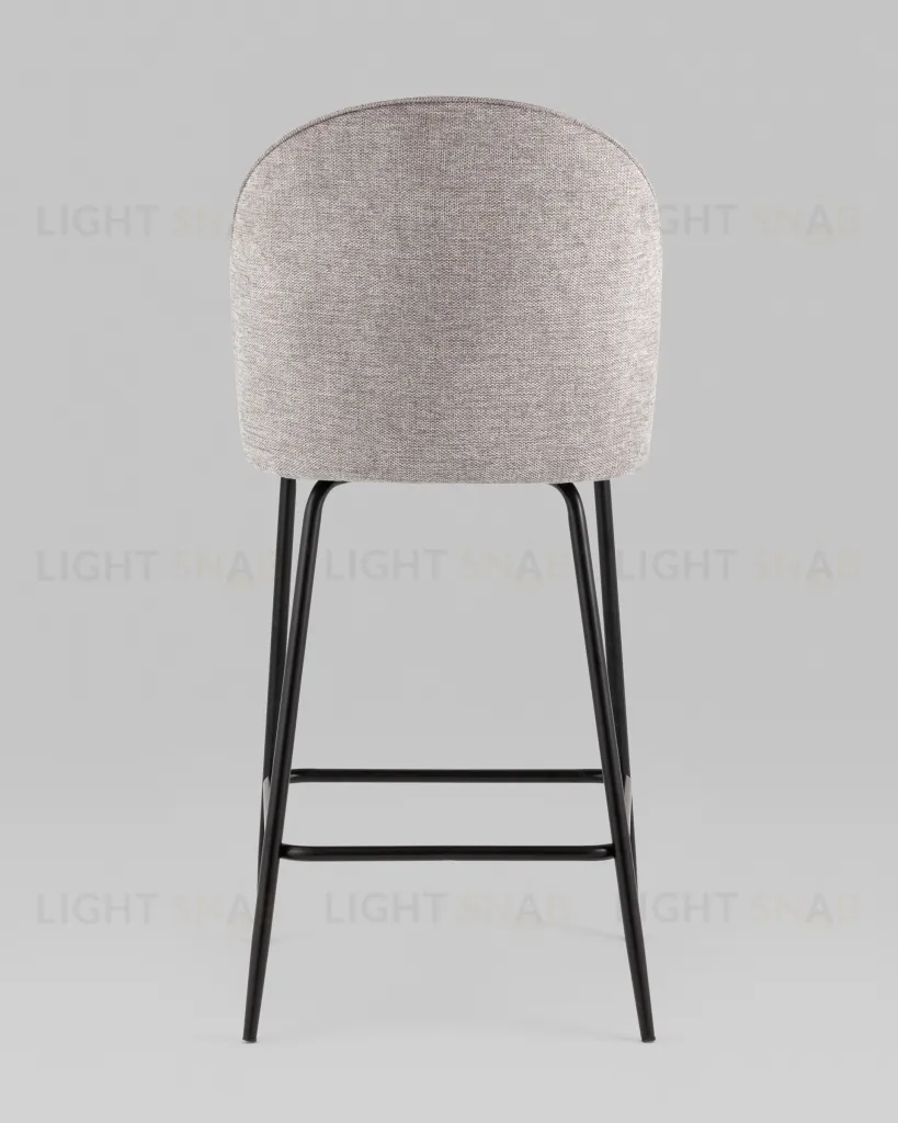 Стул полубарный Echo светло-серый УТ000038596