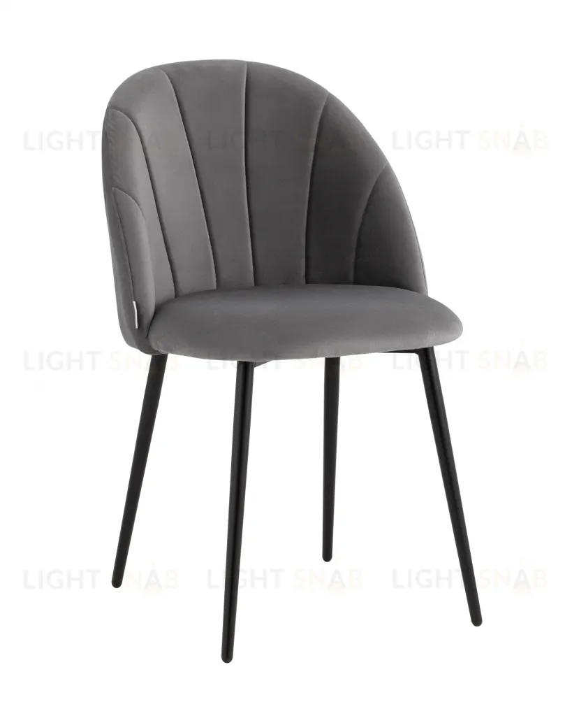 Стул Логан NEW велюр серый УТ000036514