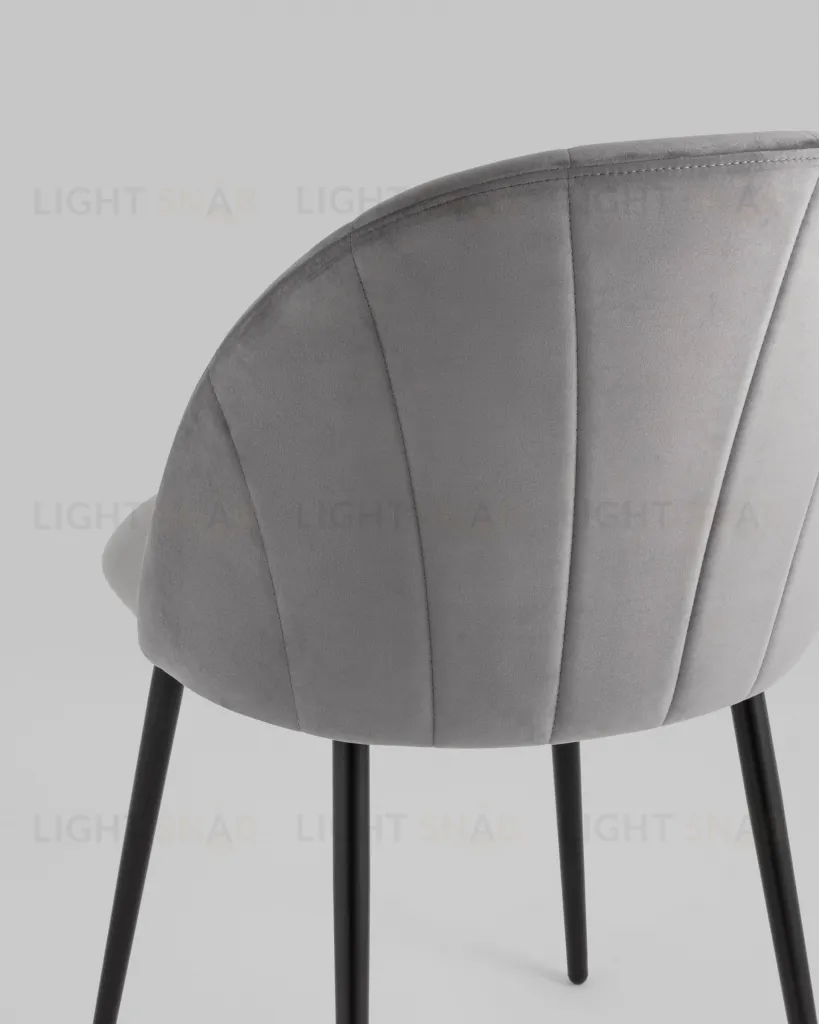Стул Логан NEW велюр серый УТ000036514