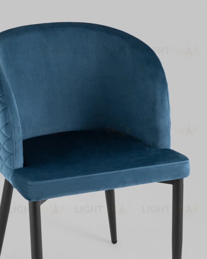 Стул Оскар велюр сине-зеленый УТ000031307