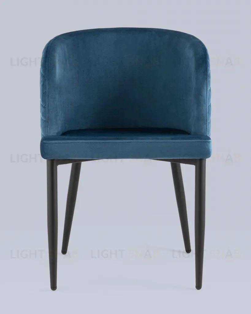 Стул Оскар велюр сине-зеленый УТ000031307