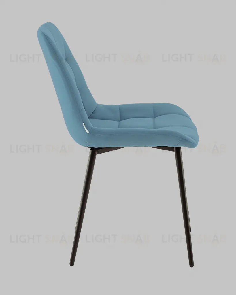 Стул Флекс N велюр пыльно-голубой УТ000041299