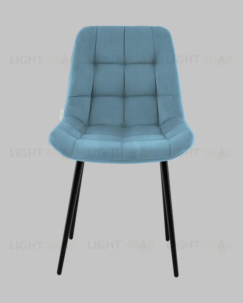 Стул Флекс N велюр пыльно-голубой УТ000041299