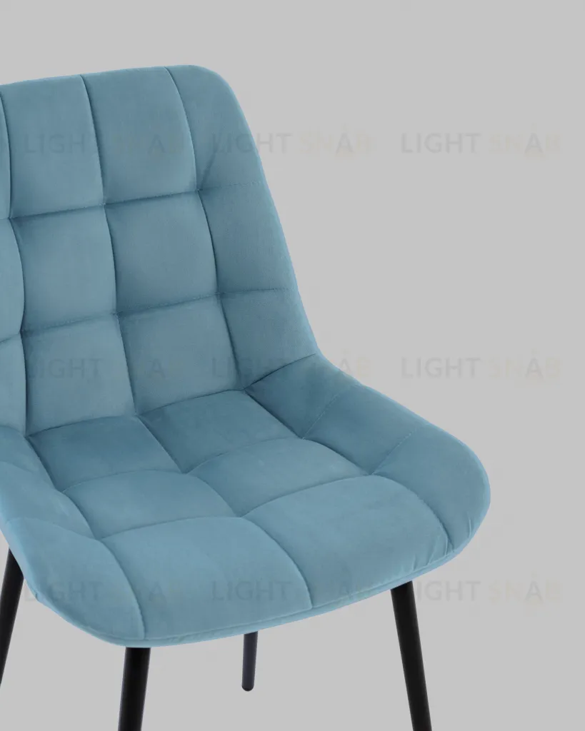 Стул Флекс N велюр пыльно-голубой УТ000041299