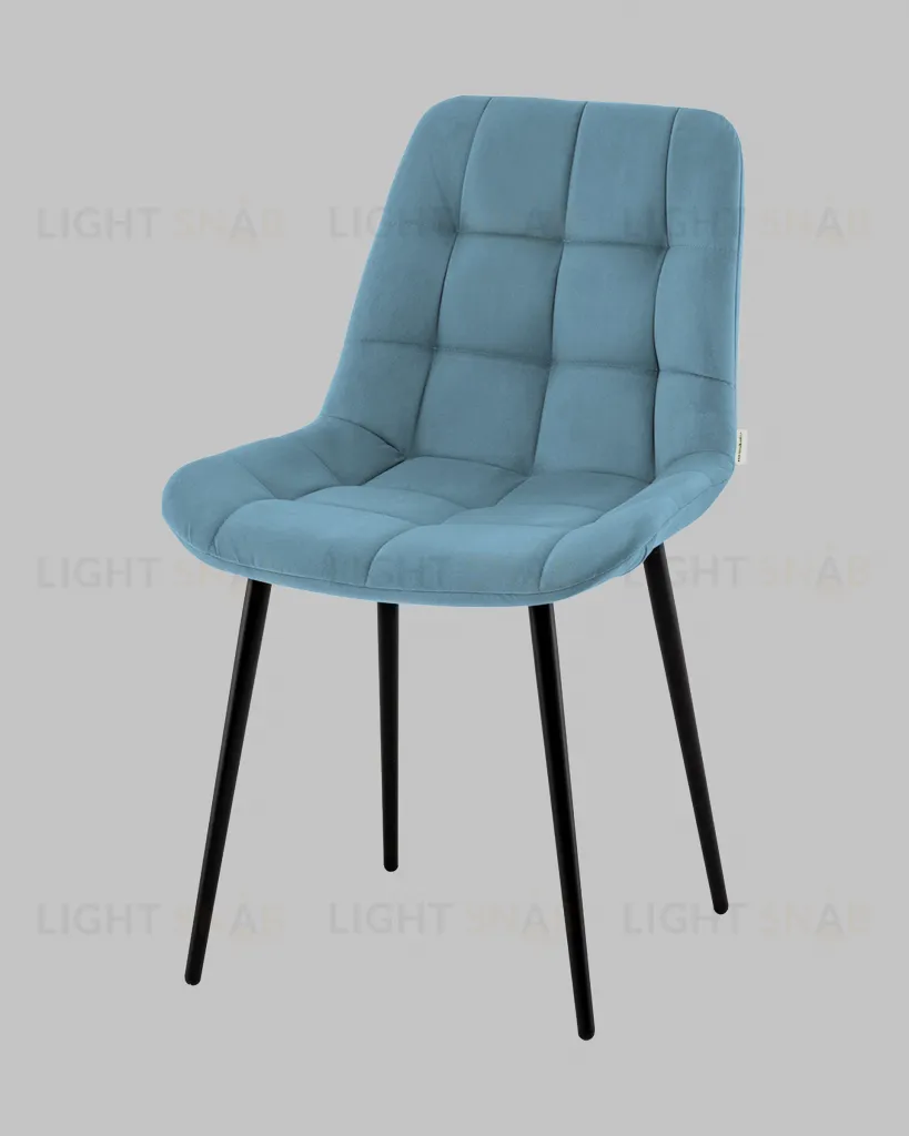 Стул Флекс N велюр пыльно-голубой УТ000041299