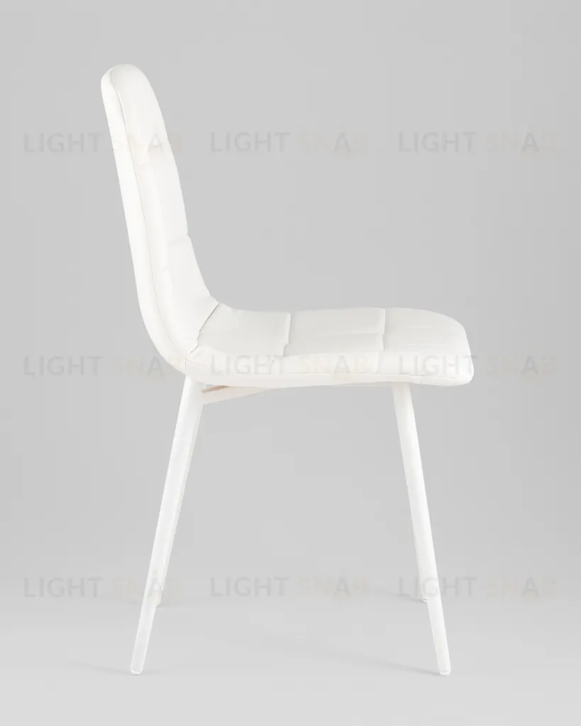 Стул Одди NEW экокожа белый белые ножки УТ000041295