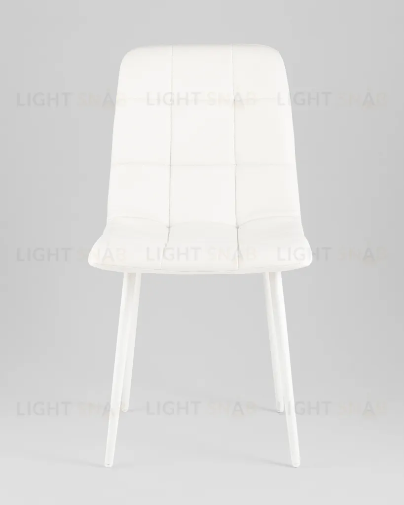 Стул Одди NEW экокожа белый белые ножки УТ000041295