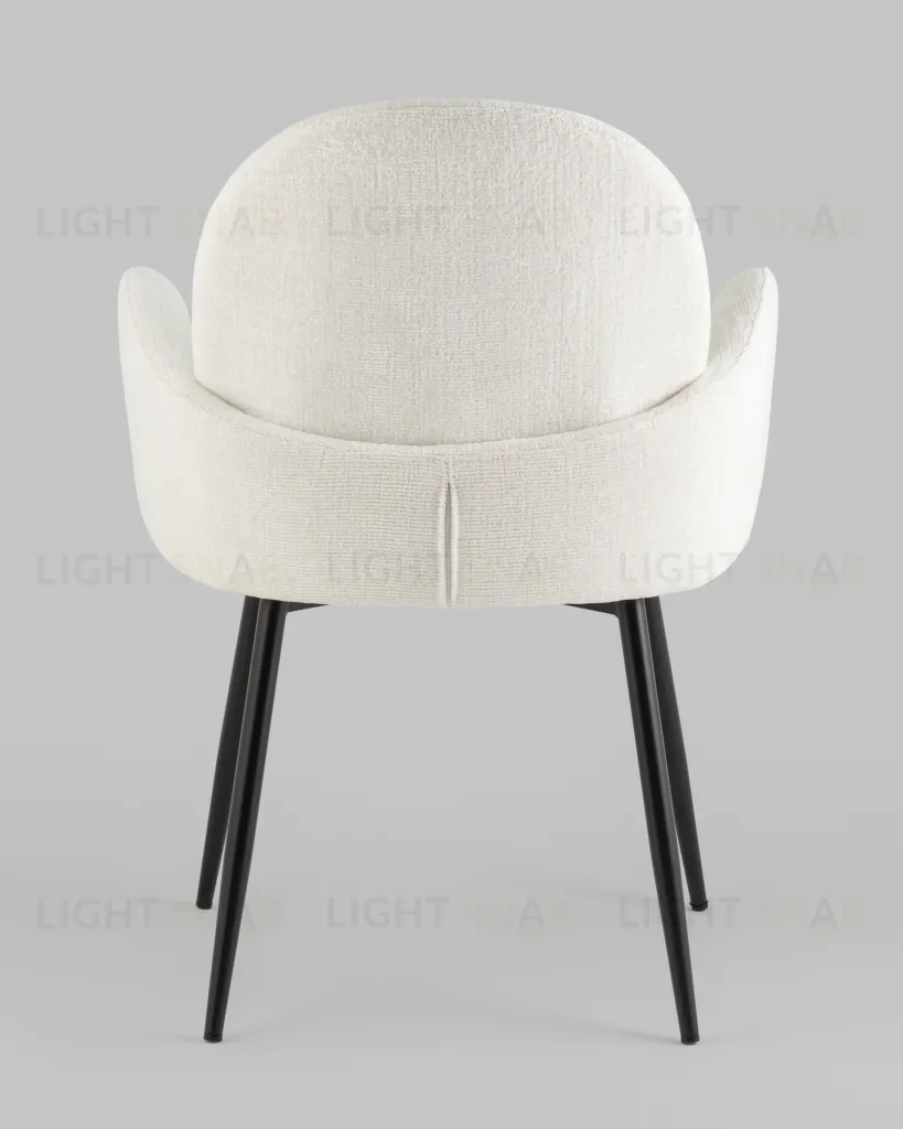 Стул обеденный Wave букле белый УТ000039506