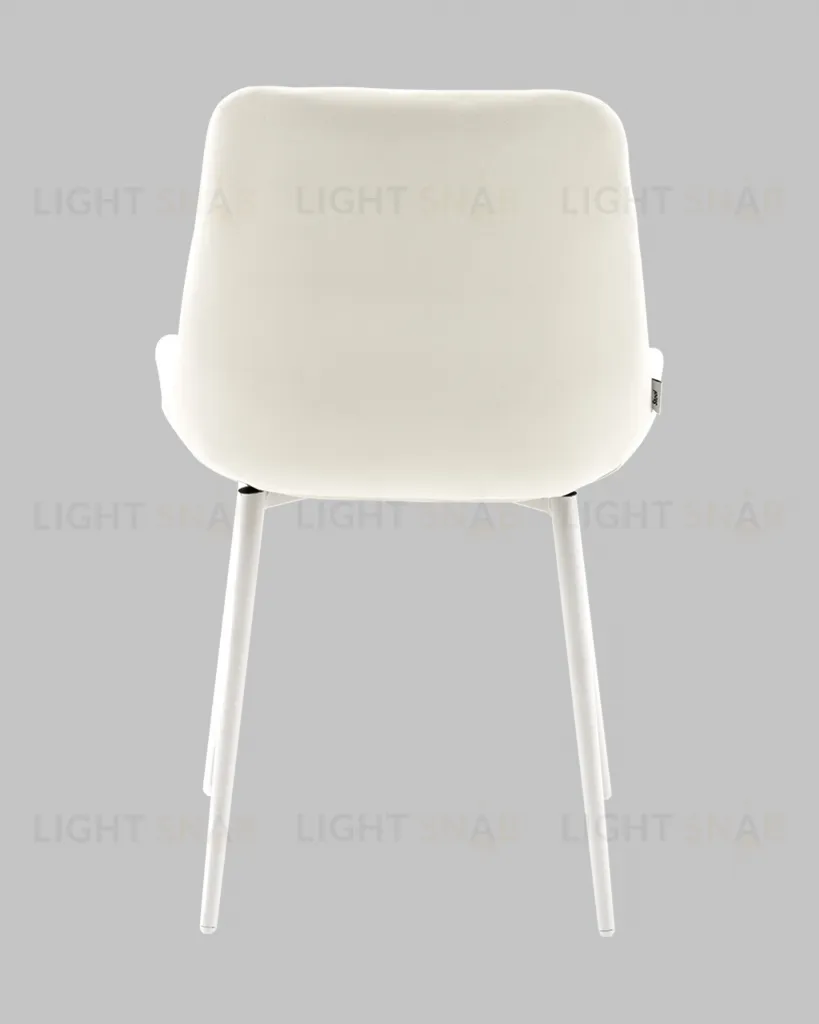 Стул Флекс N светло-бежевый белые ножки УТ000041306