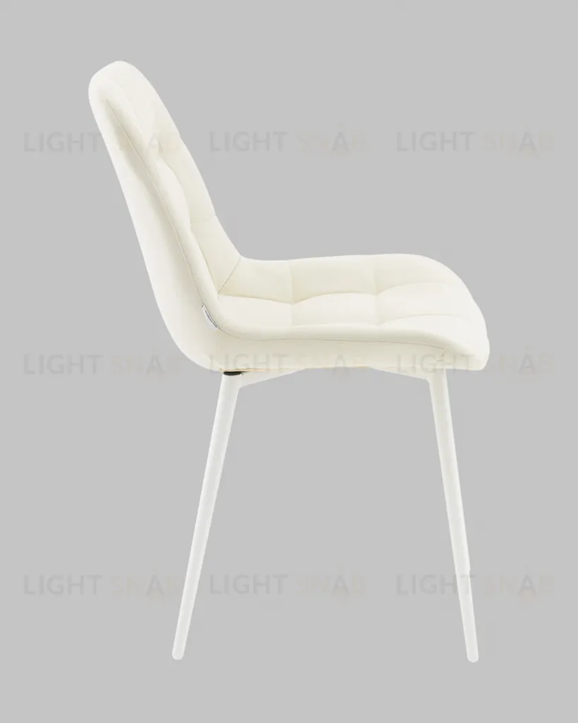 Стул Флекс N светло-бежевый белые ножки УТ000041306