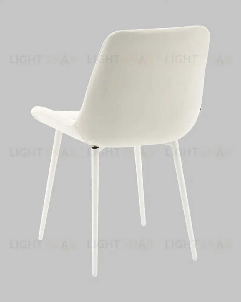 Стул Флекс N светло-бежевый белые ножки УТ000041306