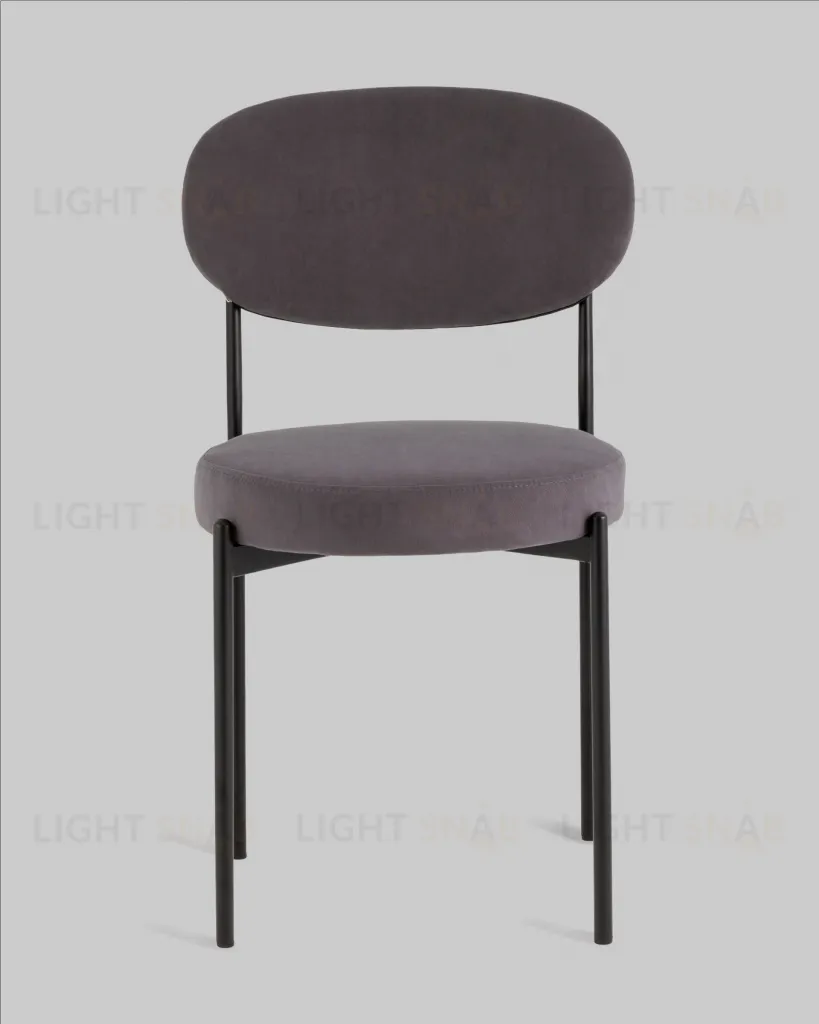Стул Бриф DD велюр тёмно-серый УТ000041412