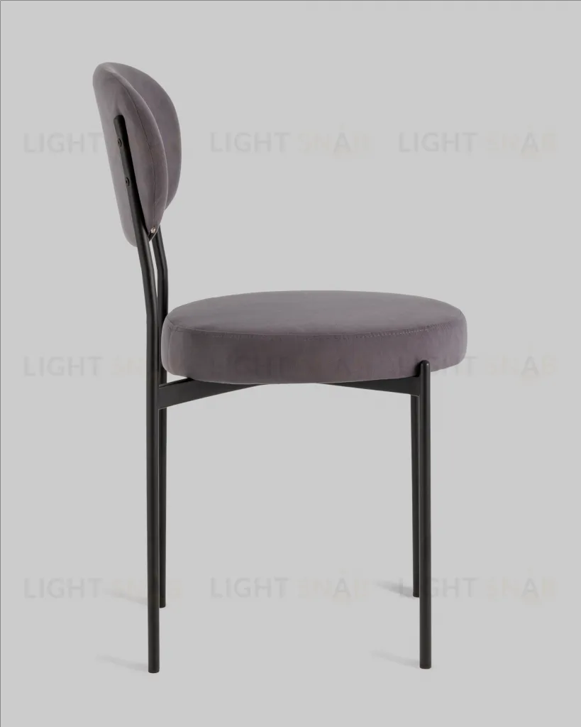 Стул Бриф DD велюр тёмно-серый УТ000041412