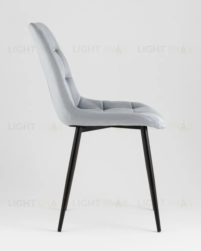 Стул Флекс New велюр пыльно-голубой УТ000039292