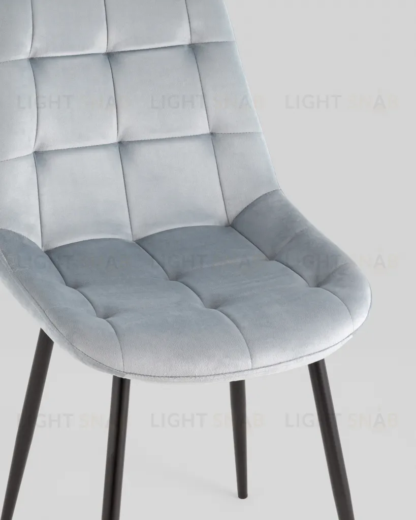 Стул Флекс New велюр пыльно-голубой УТ000039292