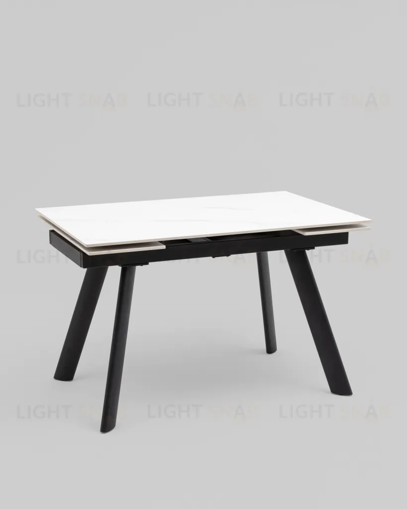 Стол Нэд 120-180/80/76 см столешница керамика Snow Mountain Stone УТ000040576