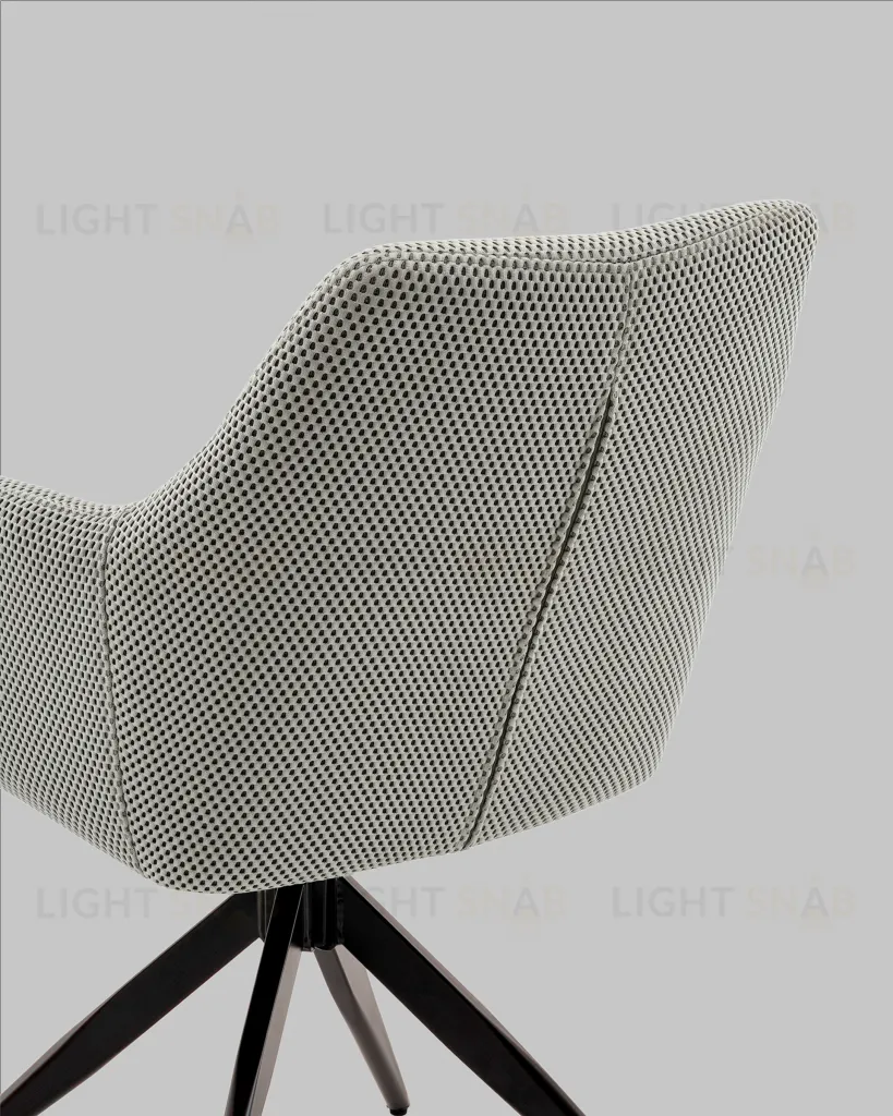 Стул обеденный Enid серо-зеленый ткань Sonic УТ000040781