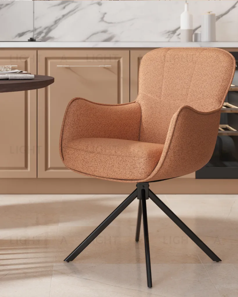 Стул обеденный Eima терракотовый УТ000040783