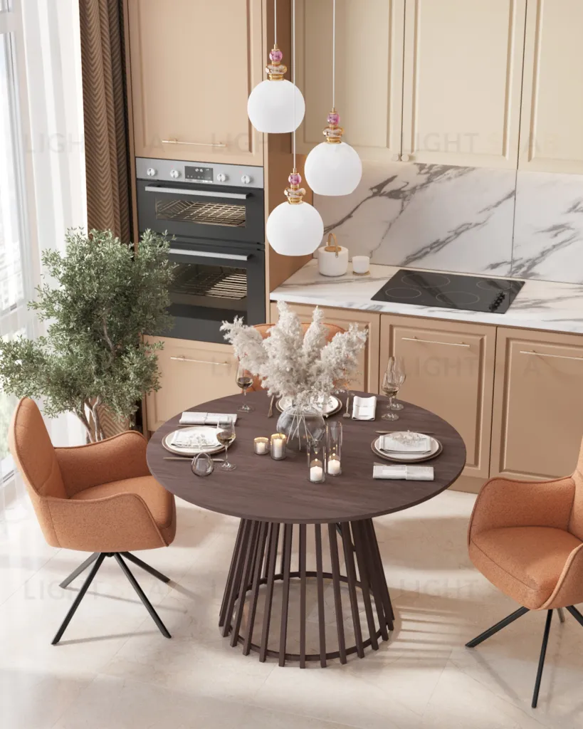 Стул обеденный Eima терракотовый УТ000040783