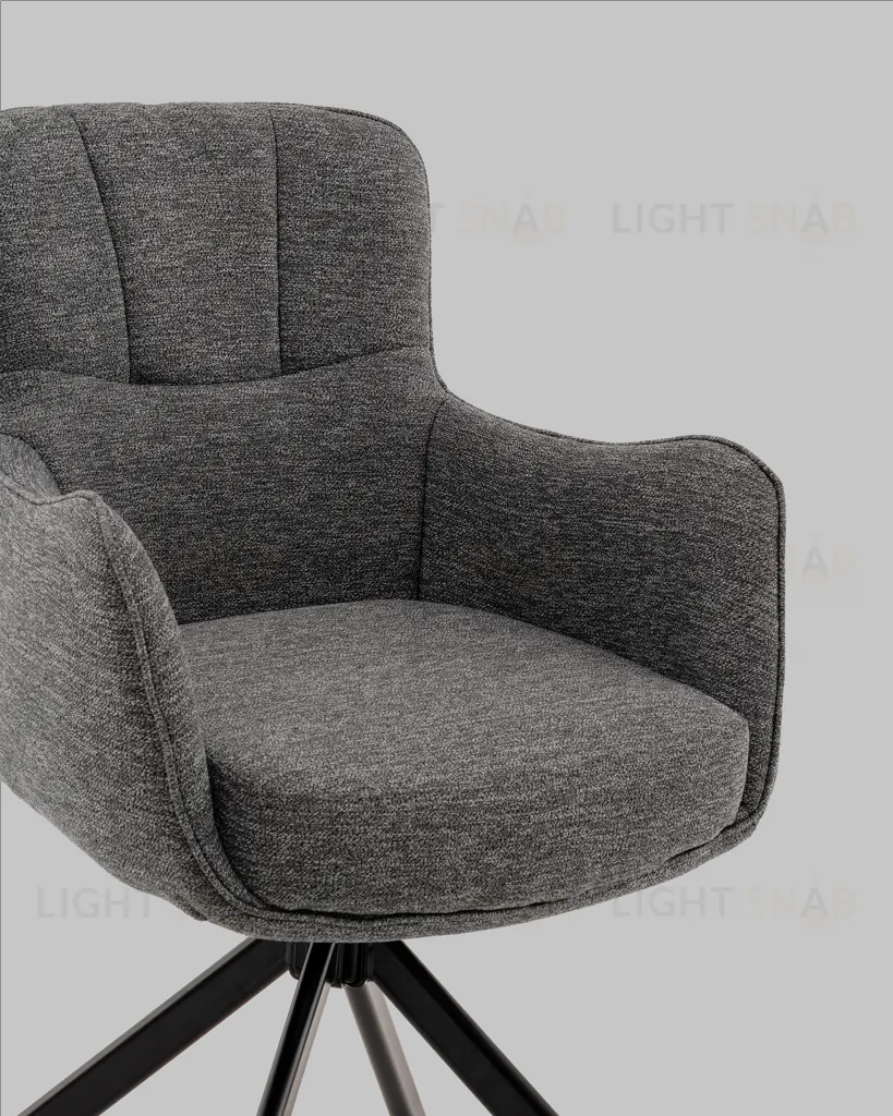 Стул обеденный Eima тёмно-серый УТ000040784