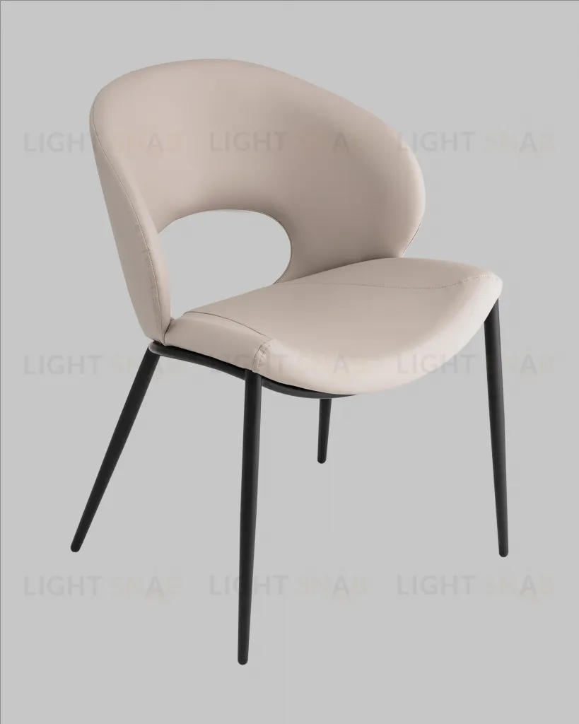 Стул Вивьен экокожа светло-бежевый УТ000040869