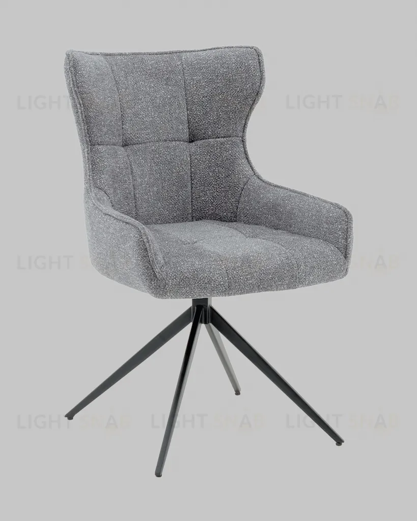 Стул Carlene вращающийся серый УТ000040557