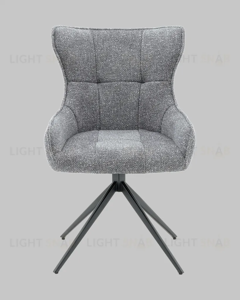 Стул Carlene вращающийся серый УТ000040557