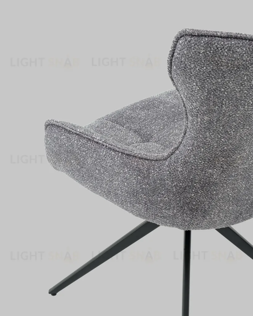 Стул Carlene вращающийся серый УТ000040557