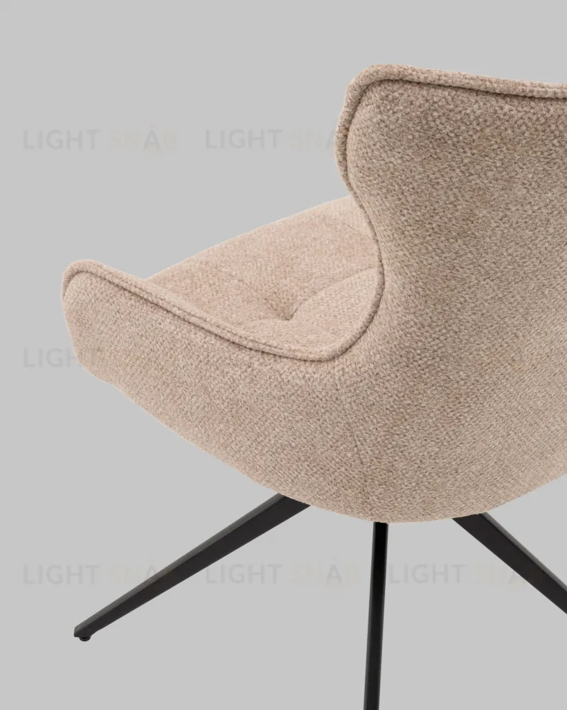 Стул Carlene вращающийся бежевый УТ000040556