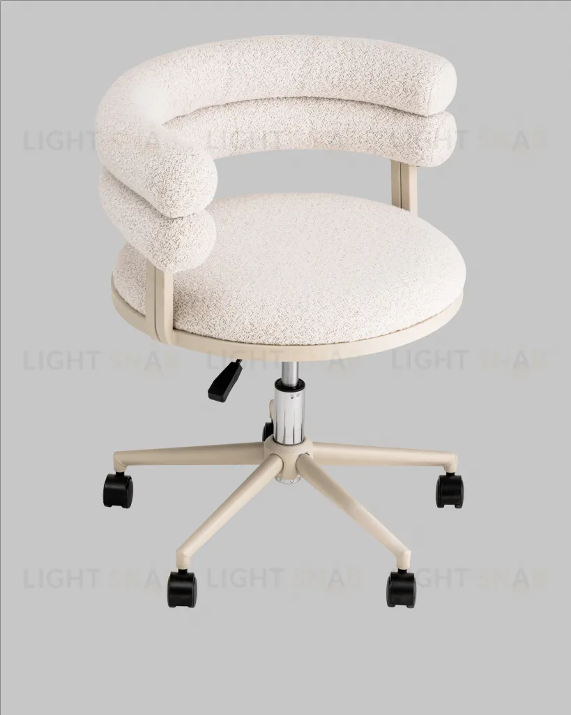 Стул офисный Ponty светло-серый серые ножки УТ000040476