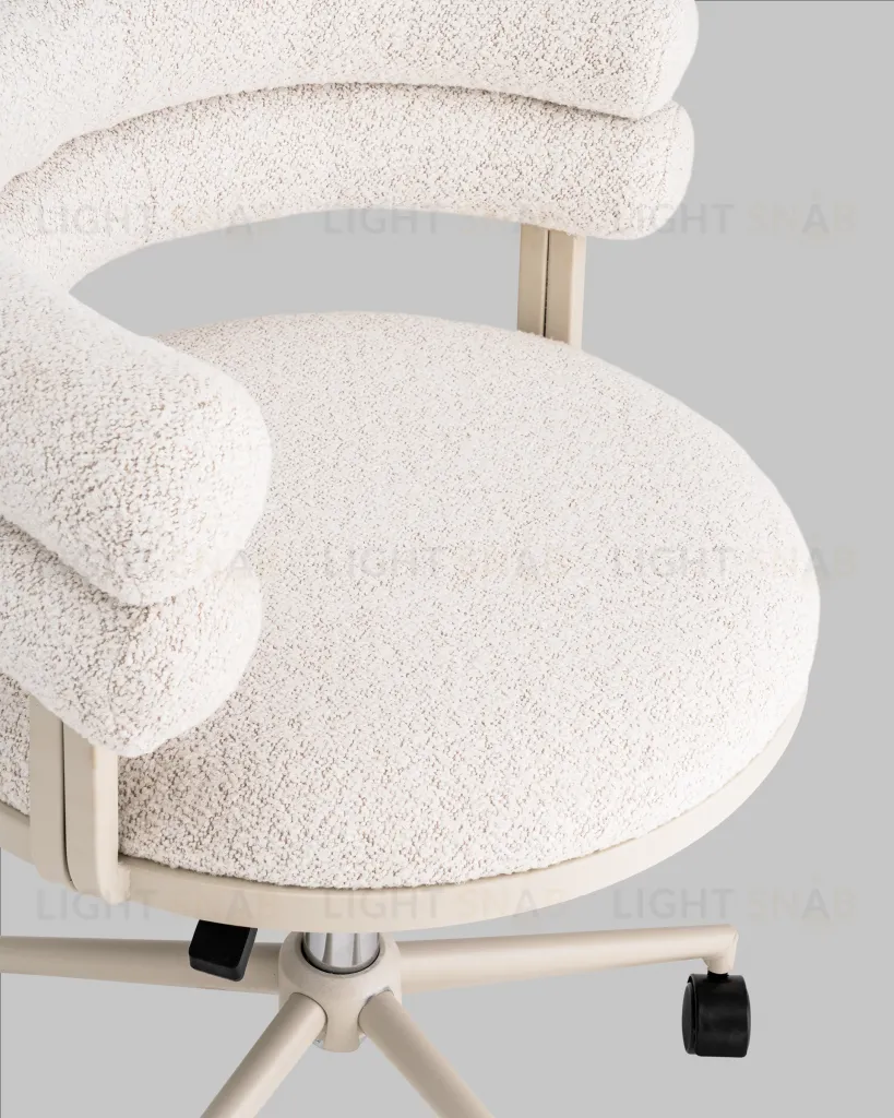 Стул офисный Ponty светло-серый серые ножки УТ000040476