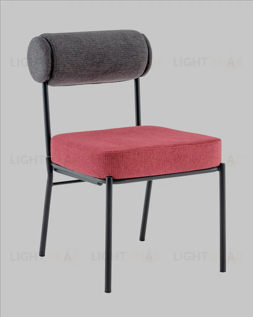 Стул обеденный Ponpoun тёмно-серый бордо УТ000040467