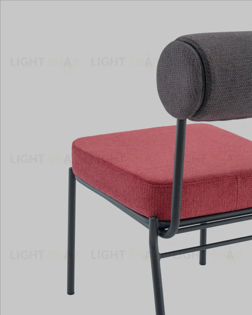 Стул обеденный Ponpoun тёмно-серый бордо УТ000040467