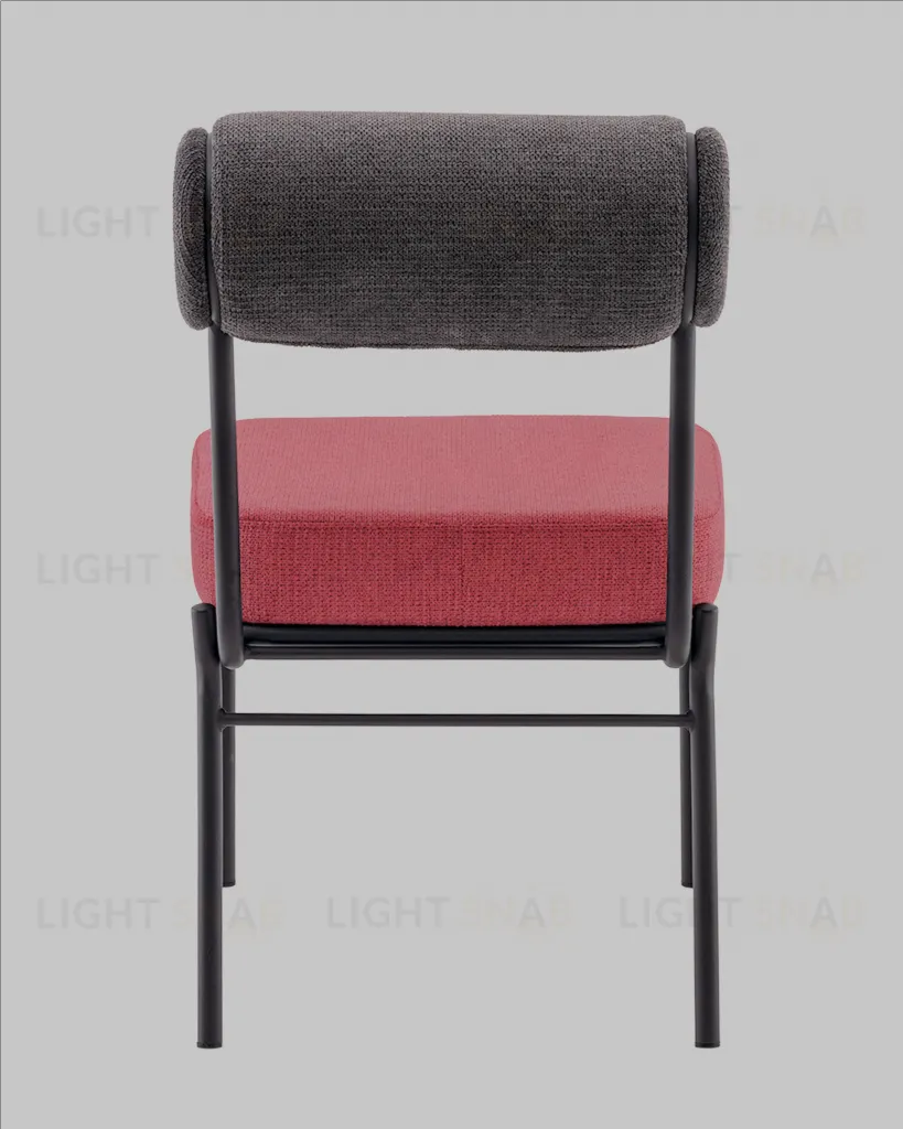 Стул обеденный Ponpoun тёмно-серый бордо УТ000040467