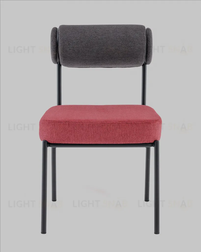 Стул обеденный Ponpoun тёмно-серый бордо УТ000040467