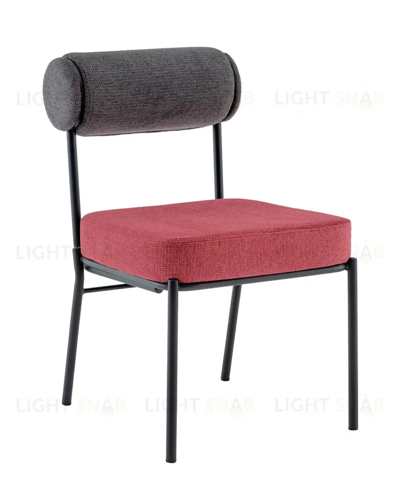 Стул обеденный Ponpoun тёмно-серый бордо УТ000040467